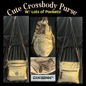 Cute Crossbody Purse w/ Lots of Pockets!